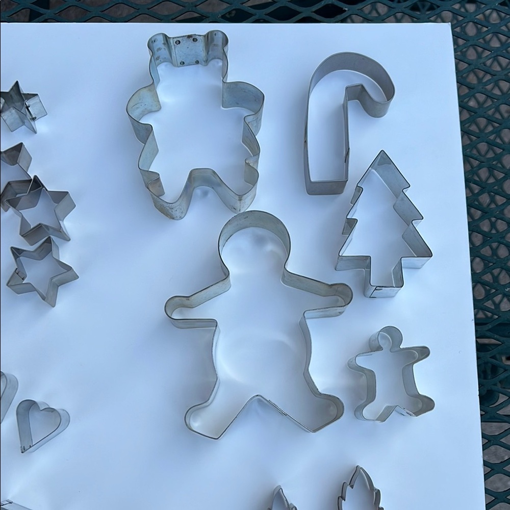 Source Unknown Silver Cookie Cutter Set - Picture 7 of 8